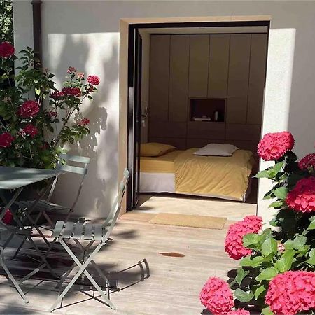 Les Hortensias Chambre Independante Avec Sdb Et Toilettes Privees Dans Une Maison En Foret Proche Du Golf Et De La Plage Entree Independante Avec Acces Prive 勒图凯－巴黎普拉日 外观 照片